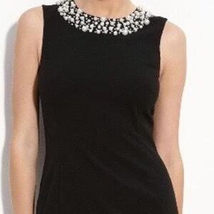 Black Calvin Klein dress with a pearl neckline size 8/medium